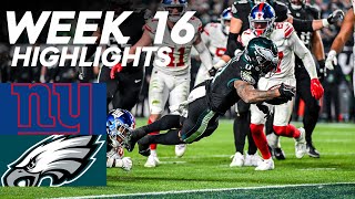 Giants vs Eagles  2023 Week 16 Highlights [upl. by Ynohtna]