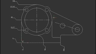 BricsCAD Tutorial Adding basic dimensions in 2D drawing [upl. by Lema]