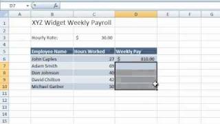 Relative and Absolute Cell references in Microsoft Excel [upl. by Dannon263]