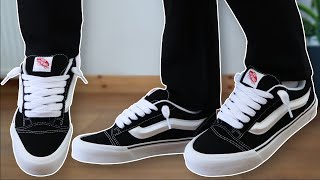 HOW TO LACE KNU SKOOL VANS PERFECTLY [upl. by Kinimod]