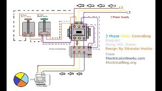 3 Phase Motor Wiring in Hindi  Urdu with Animation Diagram Explain [upl. by Connel132]