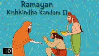 Ramayan Full Movie  Kishkindha Kandam Part  2  Killing Of Valli  Animated Stories for Children [upl. by Narba]