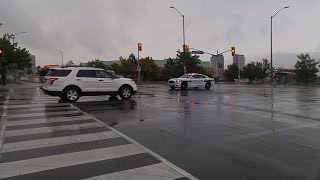 Manual Siren Peel Regional Police Responding [upl. by Enelia]