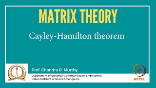 CayleyHamilton theorem [upl. by Wernda]