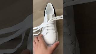 How To Tie Shoe laces With Style  Tie up your shoes  Shoelaces Styles EP409723 shoelaces lace [upl. by Hallee477]