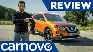 Nissan XTrail 2018  SUV  Opinión  Review  Prueba  Test en español  Carnovo [upl. by Georgena]