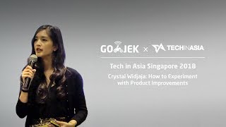 Tech in Asia Singapore 2018 quotHow to Experiment with Product Improvementsquot  Crystal Widjaja [upl. by Devondra]