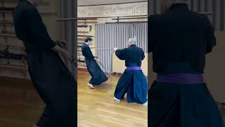 三ツ之止 Mittsu no Tomé Asayama Ichiden Ryu Shunjō Staff Kata [upl. by Rramed]