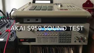 Akai s950 sound test [upl. by Yttam784]