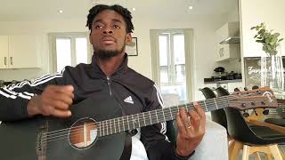 Pull Up  Burna Boy  Guitar Cover [upl. by Stark]