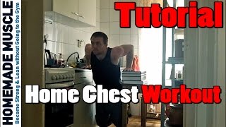 How to do Dips at Home  Chest Workout [upl. by Ettenay]