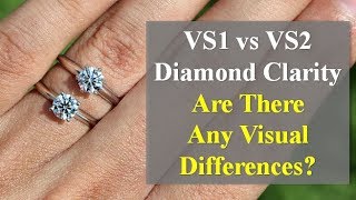 VS1 vs VS2 Diamond Clarity – Are There Visual Differences [upl. by Maro]