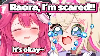 Scared Mococo is the most precious thing ever [upl. by Llerej]