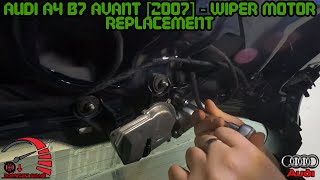 How To Replace Wiper Blades on Audi A4 B8 or B9 [upl. by Blaise]