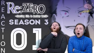 SOS Bros React  ReZero Season 3 Episode 1  Theatrical Malice [upl. by Hooge260]