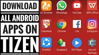 Download Android Apps from Tizen Store  Install Androzen Plus ACL  WebDev MT [upl. by Isabea]