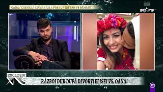 Marius Elisei și Oana Roman război după divorț [upl. by Lahpos]