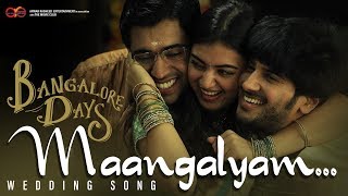 Bangalore Days Wedding Song  Maangalyam  Dulquer Salmaan  Nivin Pauly  Fahadh Faasil  Nazriya [upl. by Edmonds]