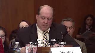 ASHP Testifies During Senate Hearing on 340B Drug Pricing Program [upl. by Seidler998]