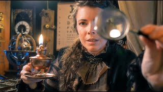 Steampunk Cranial Nerve Exam  ASMR Roleplay medical nose eye face amp ear exam soft spoken [upl. by Dionne]