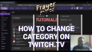 How To Change Category on Twitch amp Stream Labs [upl. by Lazare]