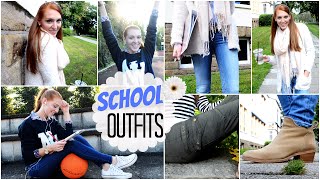 OUTFITS für die SCHULE HERBST 2014  LaurenCocoXO [upl. by Ak580]