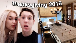 THANKSGIVING VLOG traditions family  dinner [upl. by Lucien]