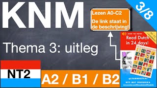 NT2 KNM UITLEG thema 3 Kennis van de Nederlandse maatschappij 2023 knm learndutch [upl. by Jabon]