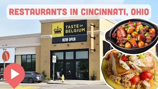 Best Restaurants in Cincinnati Ohio [upl. by Dlared]