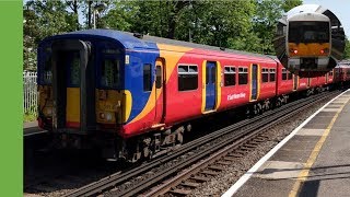 Trains at Mortlake [upl. by Pare]