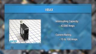 Eaton Cutler Hammer quotBoltOnquot Series Miniature Circuit Breakers  A GalcoTV Overview [upl. by Assirhc116]