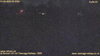 Corfe Castle Station Cam2  Swanage Railway  Railcam UK [upl. by Avilo]