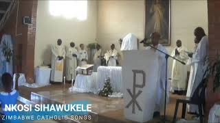 Zimbabwe Catholic Ndebele Songs  Nkosi Sihawukele [upl. by Ainnek]