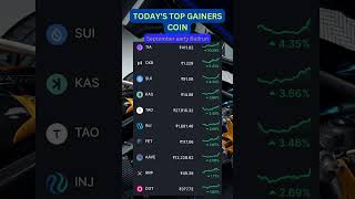 TODAYS TOP GAINERS COIN cryptocurrency [upl. by Windzer118]