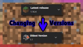 How to Change your Version of Minecraft Java Edition [upl. by Gran625]