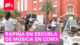 Así fue la rapiña en la escuela de música Fermatta  N [upl. by Marice768]