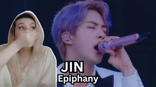 BTS Jin Epiphany Live Performance  Reaction [upl. by Tedmund549]