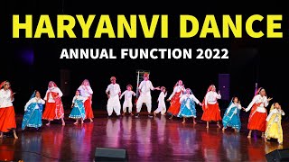 Haryanvi Performance Freedom2Dance  Annual Function 2022 [upl. by Frierson]