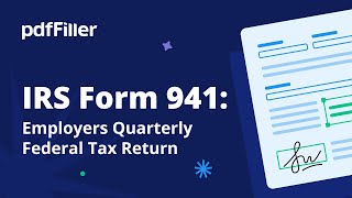 How to Fill Out a 941 Tax Form [upl. by Chantal49]