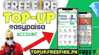 How to topup in free fire with easypaisa  Topup With Easypaisa  How to topup in FreeFire Pakistan [upl. by Beall]