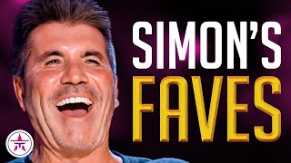 ALL SIMON COWELL GOLDEN BUZZERS ON AGT EVER 20162023 [upl. by Slyke478]