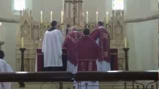 Pater Noster Our Father  Traditional Latin Mass [upl. by Vevine657]