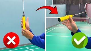 5 Common Beginner Badminton Mistakes [upl. by Zeret]