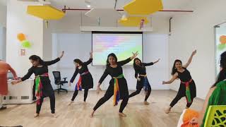 Independence Day Dance DanceOnBeat  Patriotic Mashup  Group Dance Performance [upl. by Ahsiele]