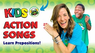 Kids Action songs  Clap clap hands  Learn prepositions with this clapping kids action song [upl. by Anyek398]