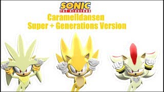 【Sonic MMD】 Caramelldansen   Super  Generations Ver  3D Animation [upl. by Haslett]