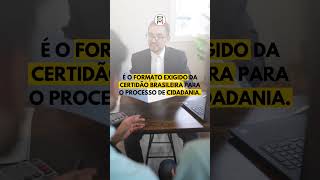 Você sabe o que é certidão em inteiro teor cidadaniaitaliana [upl. by Renmus]