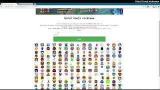 Dota2 Emoji nickname  Tutorial [upl. by Ruthven]