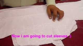 Simple Salwar Kameez Cutting MethodEasy And Quick Kameez Cutting Tutorial [upl. by Puglia]