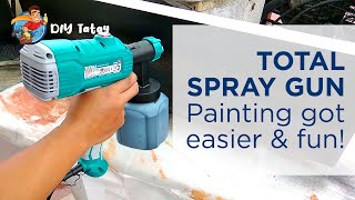 Total Paint Spray Gun Unboxing and Testing [upl. by Jethro499]